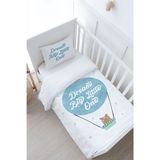 Bebek Boy Nevresim Takımı (100x150) - Pure Baby Serisi - Bear Dream