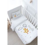 Bebek Boy Nevresim Takımı (100x150) - Pure Baby Serisi - Sevimli Ördek