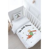 Bebek Boy Nevresim Takımı (100x150) - Pure Baby Serisi - Tilki ve Küçük Prens