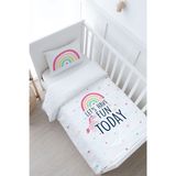 Bebek Boy Nevresim Takımı (100x150) - Pure Baby Serisi - Unicorn Fun