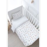 Bebek Boy Nevresim Takımı (100x150) - Pureline Series - Soft Bloom