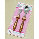 Bebek Çatal Kaşık Seti - 18 cm