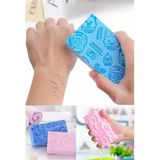 Bebek Çocuk Banyo Vücut Duş Süngeri Sihirli Vücut Ölü Deri Sökücü Vücut Masaj Peeling
