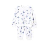 Bebek Çocuk Baskılı Uzun Kollu Pijama Takımı 9 Ay - 4 Yaş (Yaban Mersini, 3-4 Yaş)