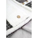 Bebek Dış Kundak Battaniyesi Uyku Tulumu Bebek Arabası Puset Minderi Örtüsü Fluffy Battaniye Bb-506