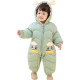 Bebek Fermuarlı Kozmonot Tulum Yeşil 80 Beden - - - 0 - 1 Yaş