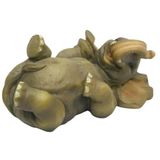 Bebek Fil Polyresin Dekoratif Biblo 8,9x6 cm Sevimli Hayvan Figürü