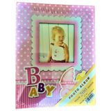 Bebek Fotoğraf Resim Albüm 10x15 cm 200'lük Pembe