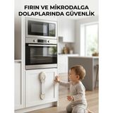 Bebek Güvenlik Dolap Kilidi Çok Amaçlı Çocuk Emniyet Kilit Sistemi Midastech