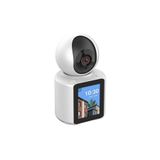 Bebek Kamerası Monitörlü 360 Derece Dönebilen Full Hd Smart Ip Güvenlik Kamerası Cmr11 Beyaz