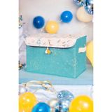 Bebek Kapaklı Kutu Maxi Boy Bebek Odası Düzenleyici 35X24X23CM Renk - Siyah - Plastik - Çok Renkli