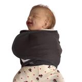 Bebek Kundak Kemer Ayarlanabilir Ergonomik Yenidoğan Yarım Kundak (Antrasit)