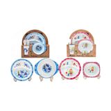 Bebek Mama Tabağı 5 Parça Set Çok Renkli