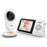 Bebek Monitörü, 2.8" Ekran, Gece Lambası, Ninni, Vox Modu