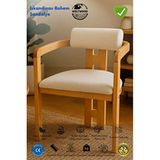 BebeK on For Weltwood Mobilya Iskandinav Bohem Collection Sandalye, %100 Ahşap Kayın Ağacı Gövde - Ekru