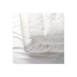 Bebek Özel Bebek Çocuk İç Yorganı 110x200 cm, Beyaz, Kapitone Dikişli, Terletmez Mevsimlik