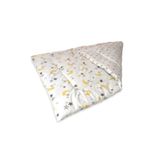Bebek Özel Bebek Çocuk Yorganı 95 x 145 cm, Ay Yıldızlı Desen, Sarı