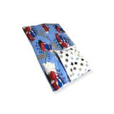Bebek Özel Tek Nevresim Yorgan Kılıfı Kırmızı Arabalı 70 X 100 cm