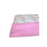 Bebek Özel Tek Nevresim (Yorgan Kılıfı) Pembe Kelebekli 160 X 220 Cm (sadece Yorgan Kılıfıdır)