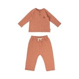 Bebek Pijama Takımı Cosmos Pembe Organik Pamuk