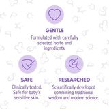 Bebek Pişik Kremi 100 ml | Kızarıklık ve Tahriş Azaltıcı | 5 Yapraklı Hayıt Ağacı & Aloe Vera | Paraben, Silikon, Sentetik Renklendirici Içermez - Ahşap
