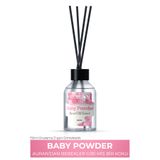 Bebek Pudrası Çubuklu Oda Kokusu Bambu Kokusu Baby Powder Reed Diffuser 50ml