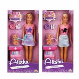 Bebek Set Alisha Veteriner Aksesuarlı ( 1 Adet Fiyatıdır) P224079s6077