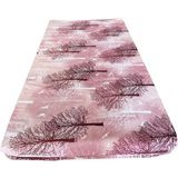 Bebek Yatağı 60X120X6 cm Vip Oyun Parkı Sünger Yatak-Pembe Ağaç - Çok Renkli - 60 x 120 cm