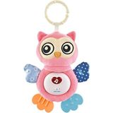 Bebek Yatıştırıcı Oyuncak, Işıklı ve Müzikli, Duyusal Gelişim, Peluş Uyku Arkadaşı, 22 cm (Pembe)