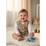 Bebek Yeleği, Yumoş Bebek Yeleği Simsiz Yumuşacık Bebek Yeleği - Buz Mavi / Standart