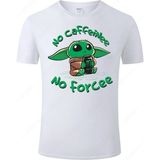 Bebek Yoda T-Shirt Unisex - Beyaz - M