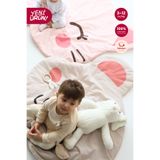 Bebekevi %100 Pamuk Bebek Çocuk Oyun Halısı Çocuk Oyun Matı , Yenidoğan Emekleme Pedi,Aktivite Oyun Matı
