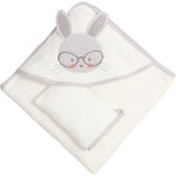 Bebekevi Little Emu Örme Bebe Havlusu 74X74 - Ekru