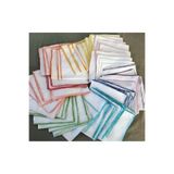 Bebekino 10 Adet Penye Bebek Ağız Mendili 20*20cm Kız Bebek %100 Pamuklu