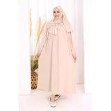 Bebekli Anne Elbisesi 3896 Taş