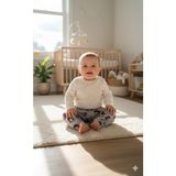bebekokusu Bibaby Markalı Bebek Pantolonları - 0 - 3 Ay - Bordo