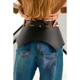 Bebekokusu Günlük Kullanıma Seksi Deri Etek Harness
