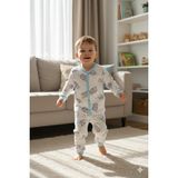 bebekokusu Hello Baby Ayıcıklı Erkek Bebek Pijama Takımı - 4 Yaş - Mavi