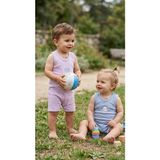 bebekokusu Hellobaby Düz Renk Tulum - Pembe - 3 Yaş