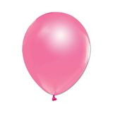 Bebekparti Metalik 10 Adet Pembe Balon