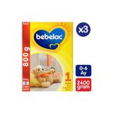 BEBELAC 1 Bebek Sütü 800 gr x3 Avantaj Paket P09859