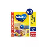 Bebelac 3 Bebek Devam Sütü 800 Gr 3 Lü