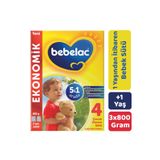 Bebelac 4 Devam Sütü 800 gr 3'lü Paket 106357-3-1