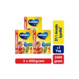 Bebelac 4 Devam Sütü 800 Gr x3 +1 Yaş