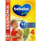Bebelac 4 Numara Devam Sütü 800 gr 2 Adet Biberon Maması 1 Yaş ve Üzeri İçin Zengin İçerik
