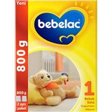 Bebelac 800 gr 1 Numara Bebek Sütü Biberon Maması İçin Doğumdan İtibaren 2 Adet