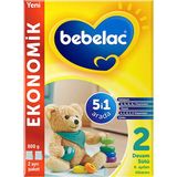 Bebelac 800 gr 2 Numara Devam Sütü Biberon Maması 6 - 12 Ay İçin Zengin İçerik ve Besin Öğeleri