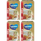 Bebelac Gold 1 Numara 800 gr x 4 Avantaj Paketi Biberon Maması 0-6 Ay Bebekler İçin Üstün Besin