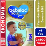 Bebelac Gold 3 Çocuk Devam Sütü 800 G 2 Adet