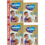 Bebelac Gold 800+350 gr No:3 1+ Yaş 2'li Set Devam Sütü